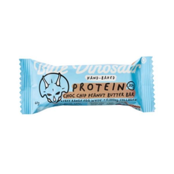 Blue Dinosaur Peanut Butter Protein Bar 45g - Choc Chip