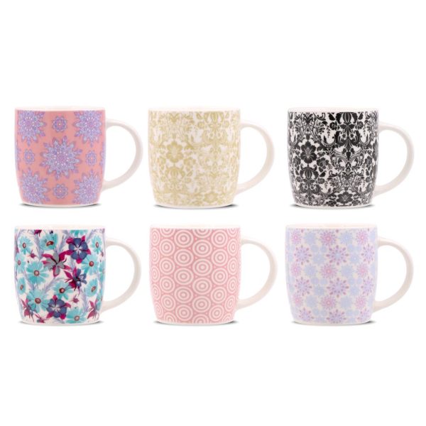 Coffee Mug New Bone - Damask Inspired Series