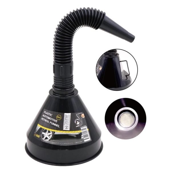 Flexible Plastic Automotive Petrol Funnel