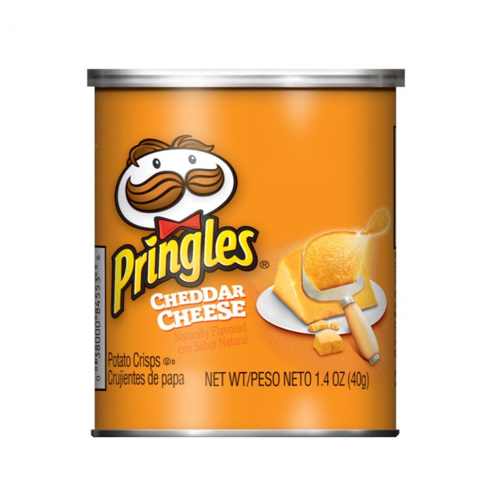 USA Pringles Grab N' Go Cheddar Cheese Potato Chips 1.41oz(40g)