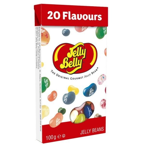 Jelly Belly 20 Flavours Assorted Jelly Beans Flip Top Box 100g