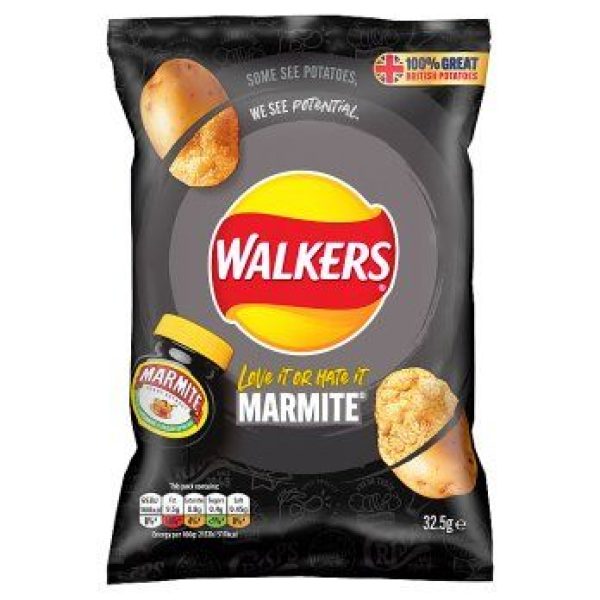 Walkers Marmite Crisps 32.5g