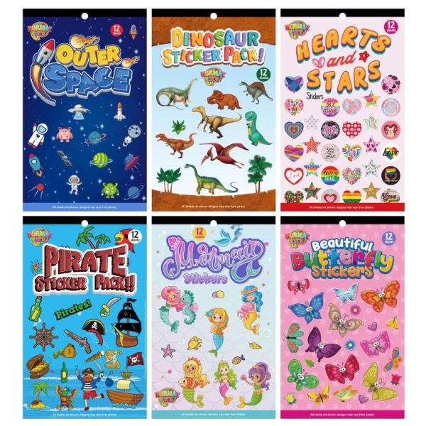 Assorted Sticker Books