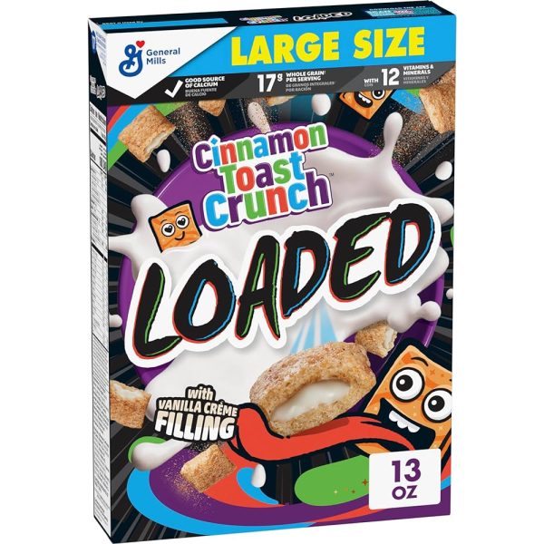 Loaded Cinnamon Toast Crunch Cereal 368g