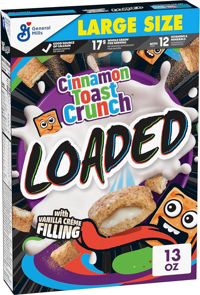 Loaded Cinnamon Toast Crunch Cereal 368g