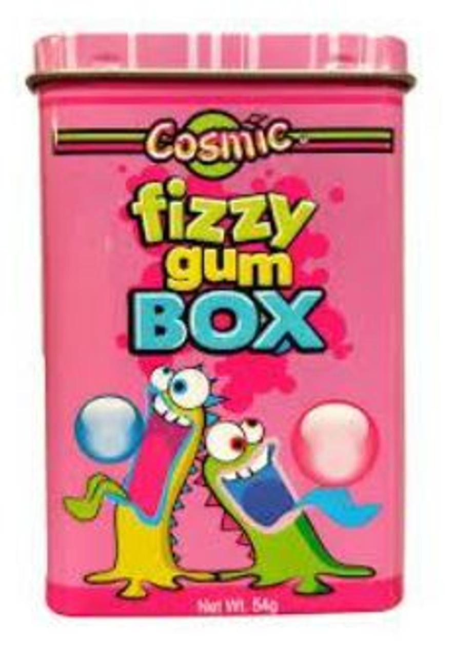 Cosmic Fizzy Gum Box 54g