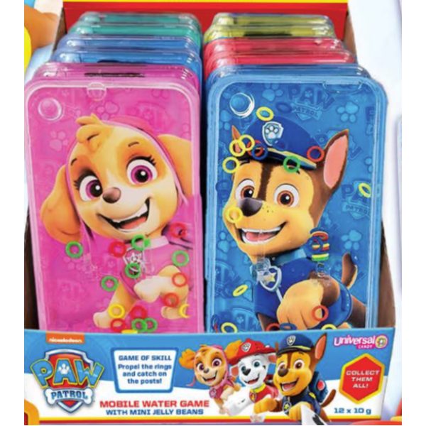 Paw Patrol Mobile Water Game with Mini Jelly Beans 10g