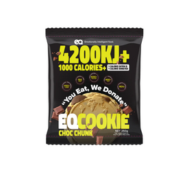 EQ Food 1000Calorie XL Cookie 250g Choc Chunk