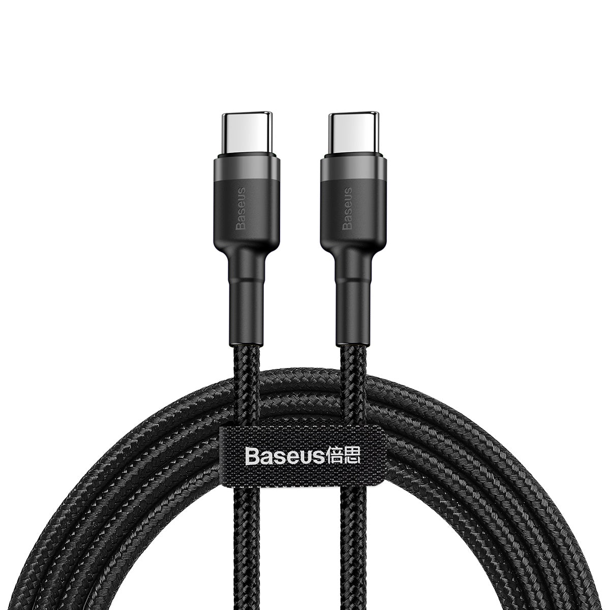 Baseus Type-C to Type-C 60W Cafule Flash Charging data (20V 3A) 1m Gray+Black