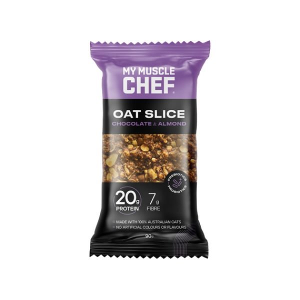 My Muscle Chef Oat Slice 90g Chocolate & Almond