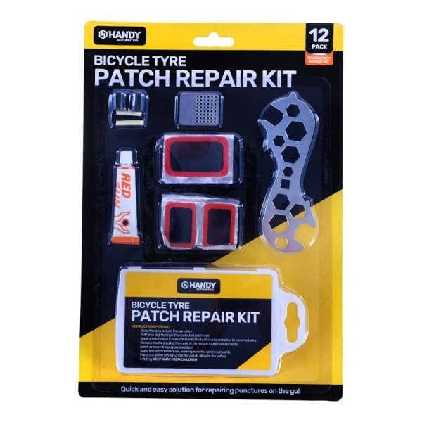 Handy Hardware Bicycle Puncture Repair Kit 12pc