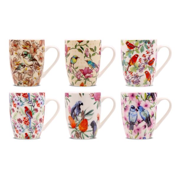 New Bone China Coffee Mug - Bird Inspired Series