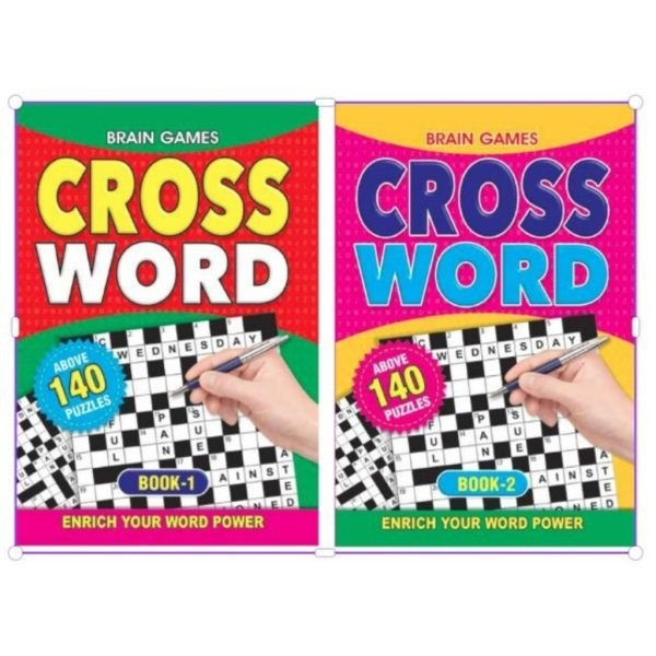 Crossword Puzzle Books-A5 Size
