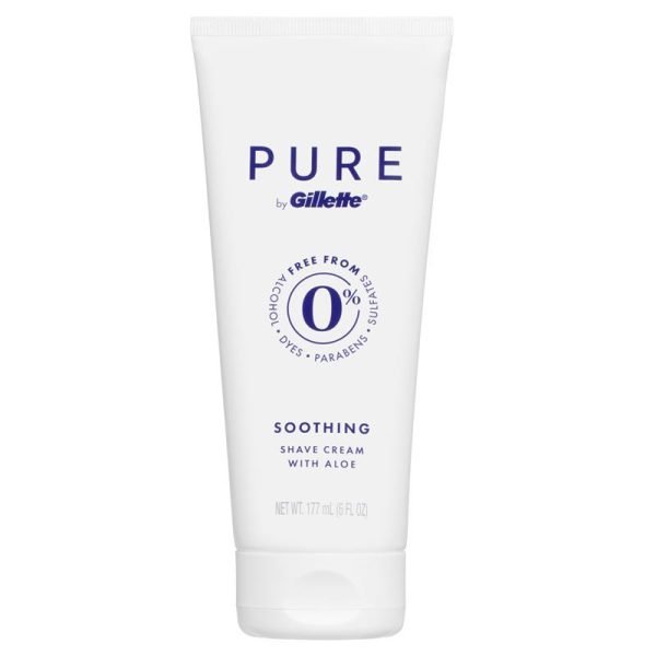 Gillette Pure Shave Cream for Men 170g