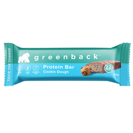 Greenback Plant Protein Bar 50g Cookie Dough