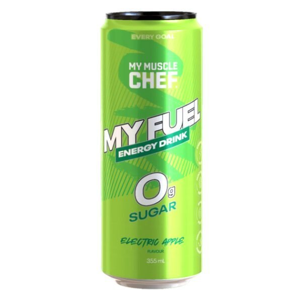 My Muscle Chef Energy Drink 355ml Electric Apple