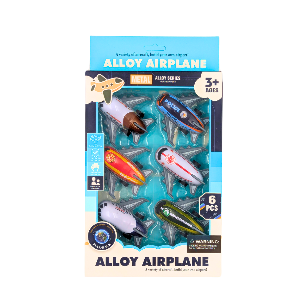 Sky Explorer Alloy Airplane Set