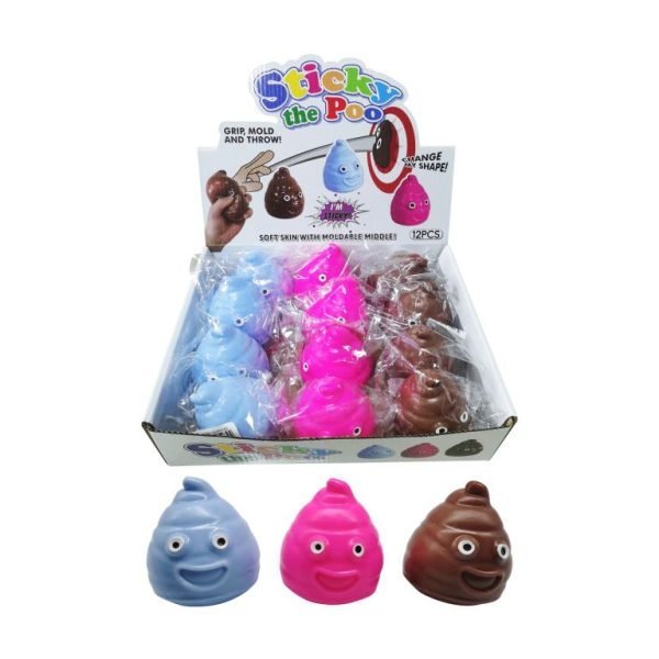 Emoji Sticky Poo Novelty Toy