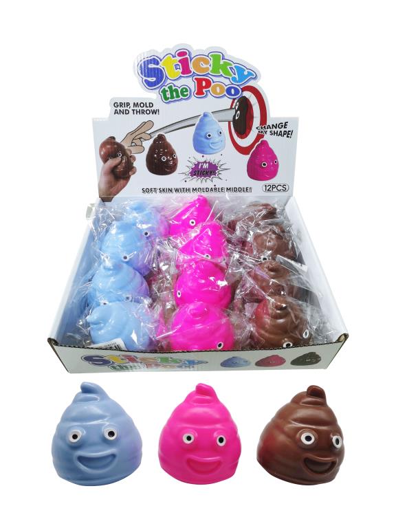 Emoji Sticky Poo Novelty Toy