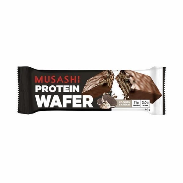 Musashi Wafer Bar - 40g - Cookies & Cream
