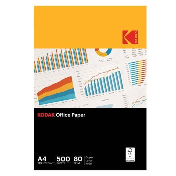 Kodak Premium A4 Copy Office Paper 80GSM - 500 Sheets