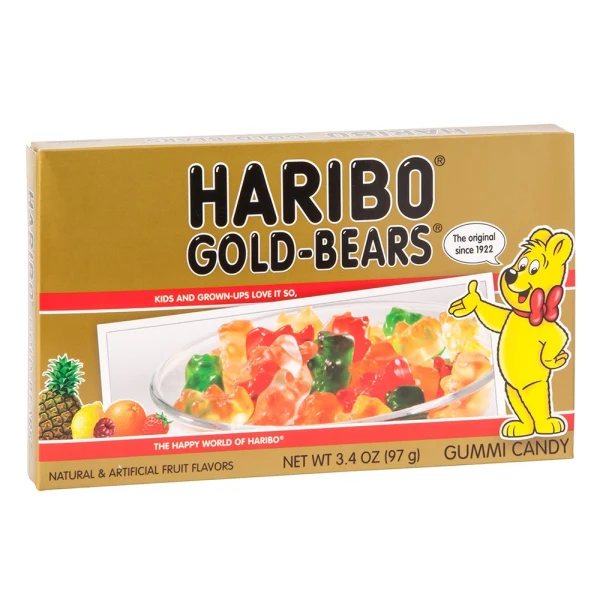 Haribo Gold Bears Theatre Box 96g