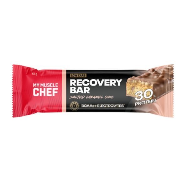 My Muscle Chef Recovery Bar 56g Salted Caramel Choc