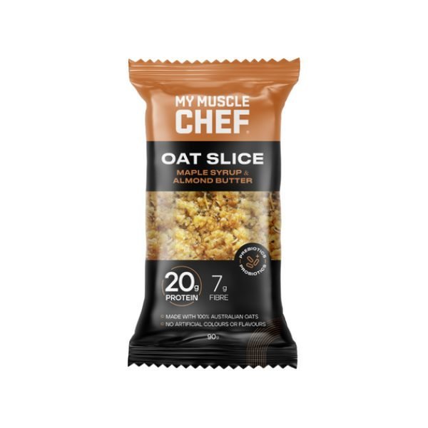 My Muscle Chef Oat Slice 90g Maple Syrup & Almond Butter