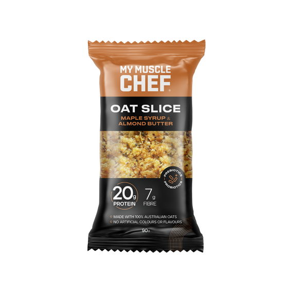My Muscle Chef Oat Slice 90g Maple Syrup & Almond Butter