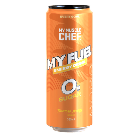 My Muscle Chef Energy Drink 355ml Tropical Beats