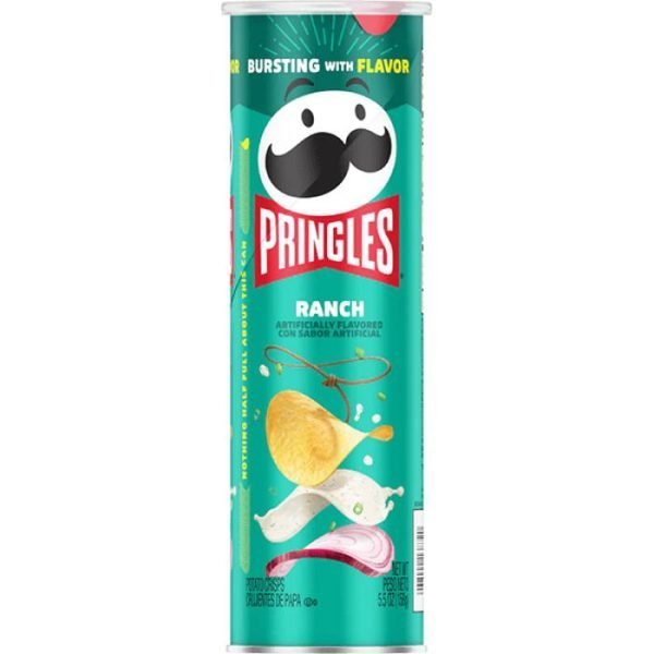 USA Pringles Ranch Potato Chips 5.6oz(159g)