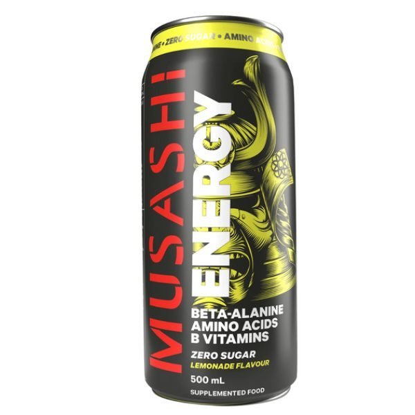 Musashi Energy Drink 500ml Lemonade