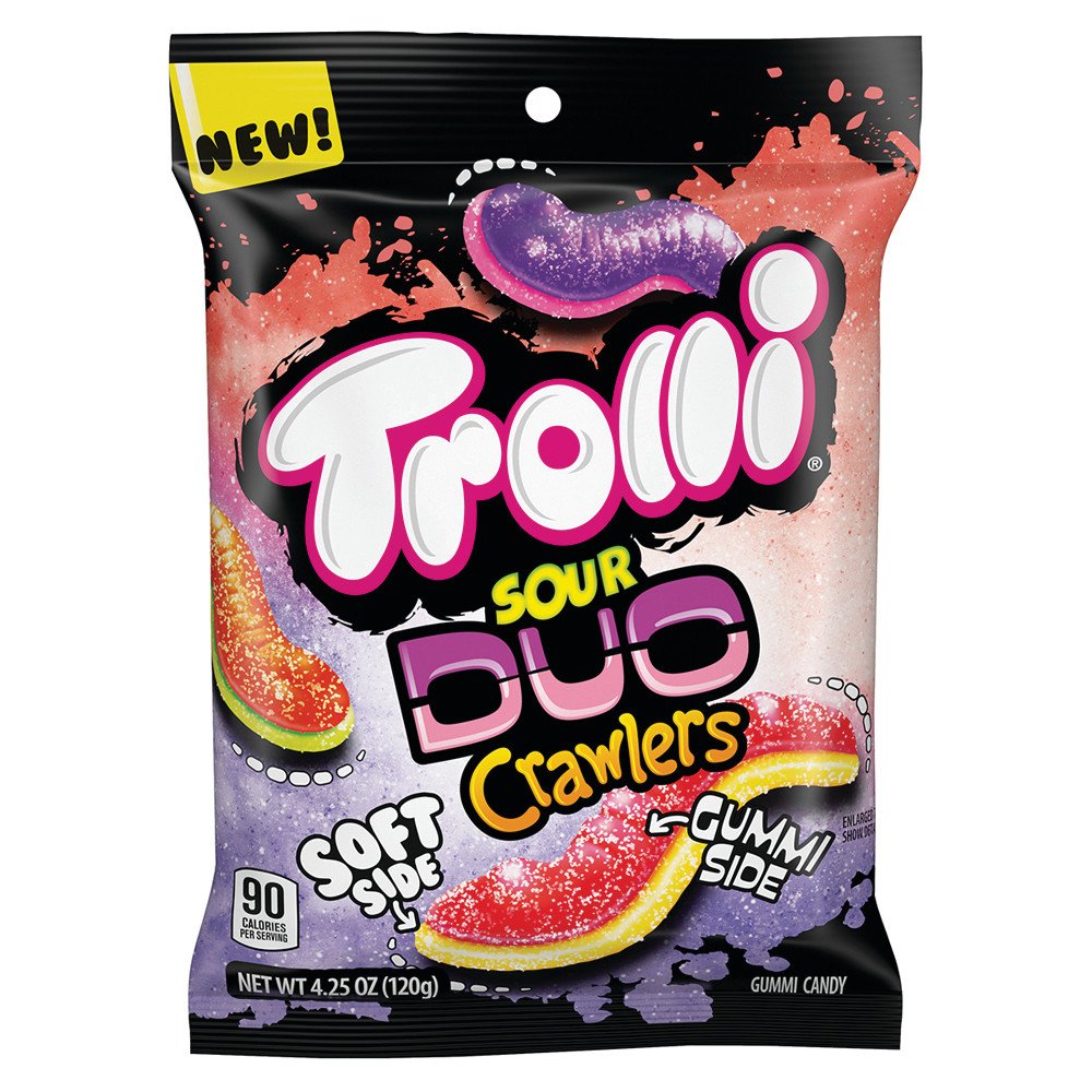 Trolli Duo Crawlers Peg Bag 120g