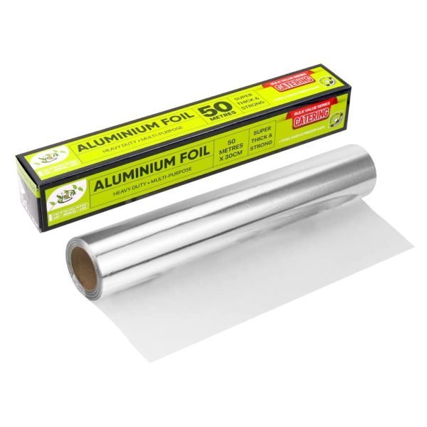 Heavy Duty Aluminium Foil Roll-30CM x 50M