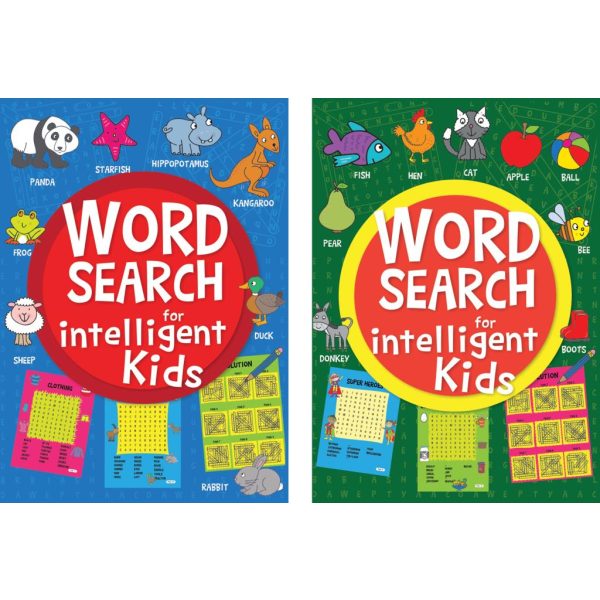 Wordsearch For Intelligent Kids-A4