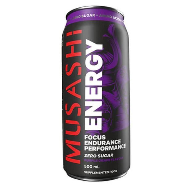 Musashi Energy Drink 500ml Purple Grape
