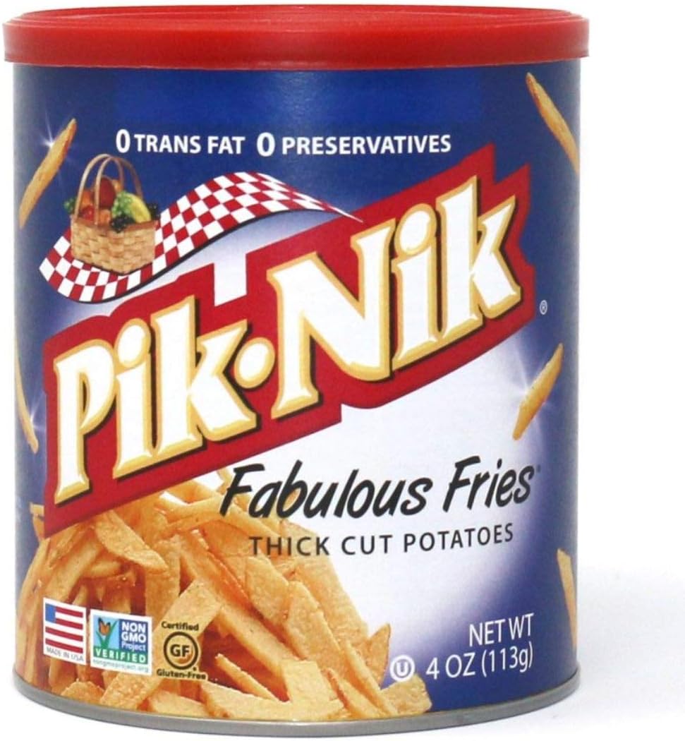 Pik-Nik Fabulous Shoestring Potato Stick Chips 113g