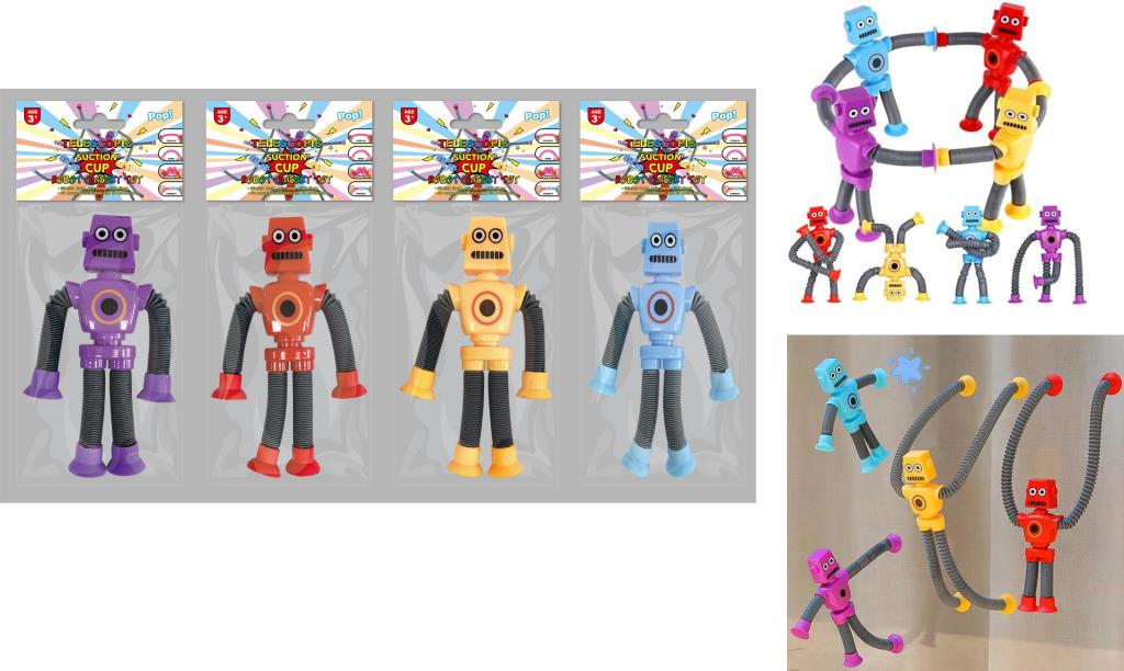 Pop Tube Toys - Robot Series