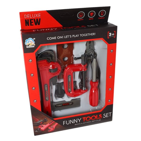 Deluxe Toy Tool Kit Playset