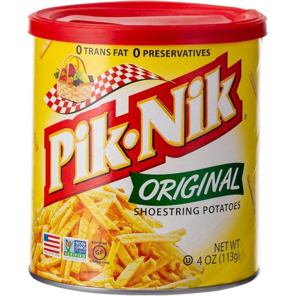 Pik-Nik Original Shoestring Potato Stick Chips 113g