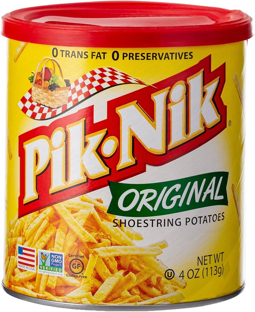 Pik-Nik Original Shoestring Potato Stick Chips 113g