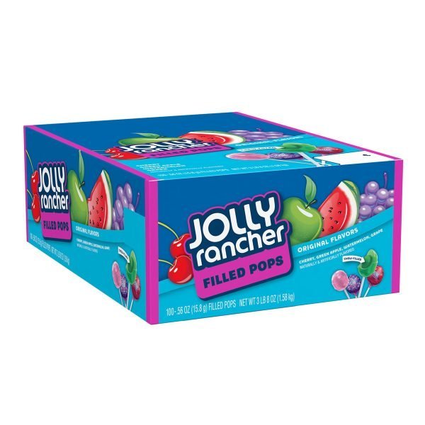Jolly Rancher Filled Pops Original 15.8g