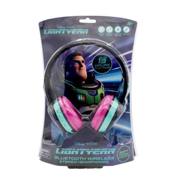 Disney Pixar Lightyear Bluetooth Wireless Stereo Headphones