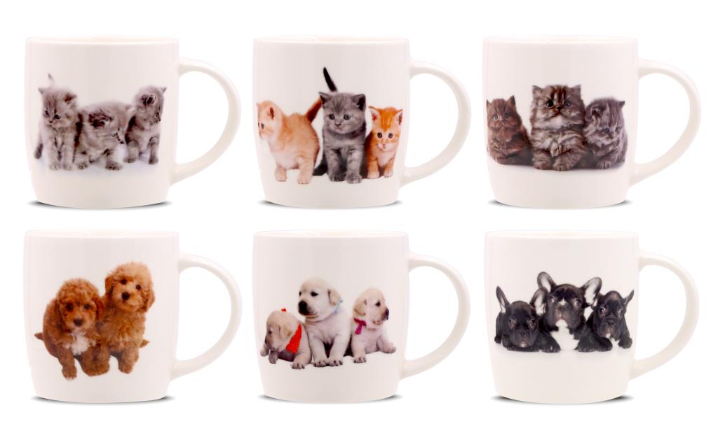 Coffee Mug New Bone - Cute Animals Series
