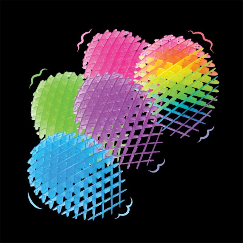Glow in the Dark Medium Flexi Worm - Image 3