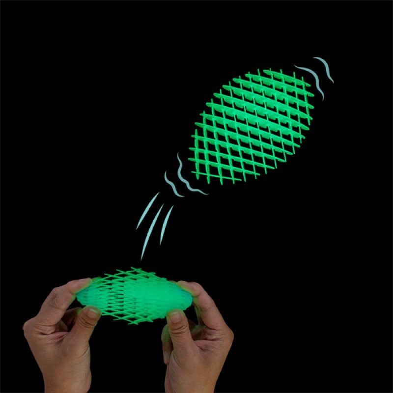 Glow in the Dark Medium Flexi Worm - Image 4