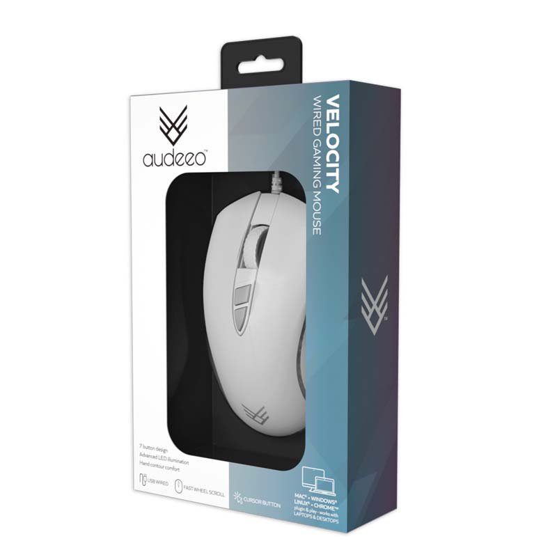 Audeeo Velocity Wired Gaming Mouse Assorted - Image 2