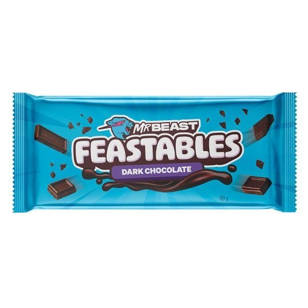 Mr Beast Feastables Dark Chocolate 60g