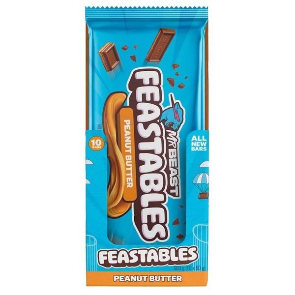 Mr Beast Feastables Chocolate Peanut Butter 60g