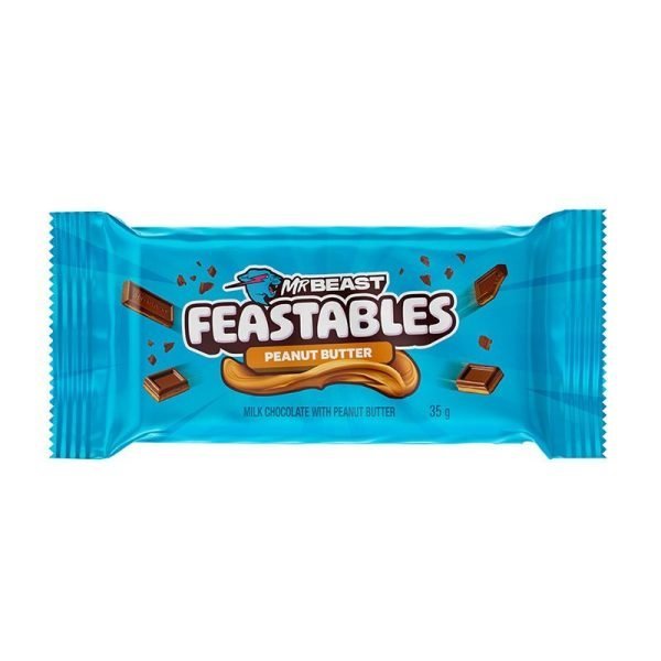 Mr Beast Feastables Chocolate Peanut Butter 35g